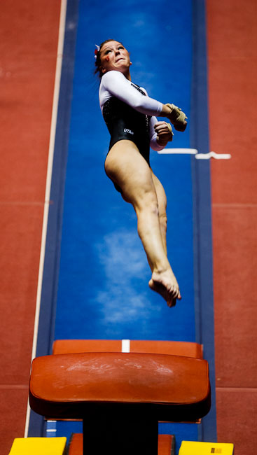 Stephanie McAllister on vault.jpg Stephanie McAllister on vault